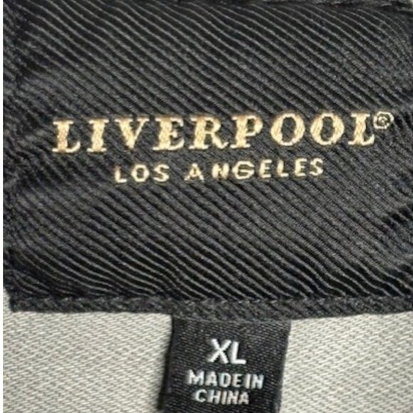 Liverpool Jeans Classic Denim Jacket Stretch Slub Twill - Sharkskin (Gray) - XL - Picture 11 of 15